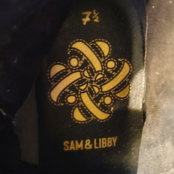 SAM & LIBBY "Stella" Combat Boot Khaki Black, Size 7.5 (NWOT) - Picture 12 of 15